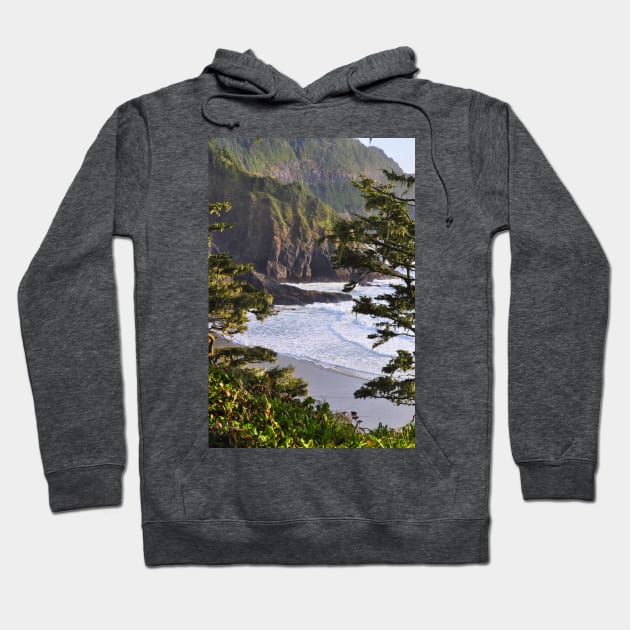 Coastal Bluff Hoodie by KirtTisdale